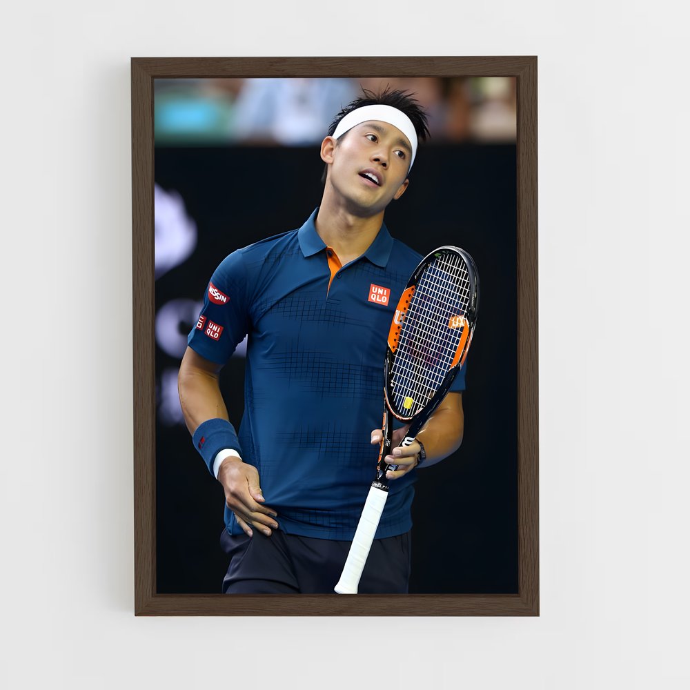 Poster Kei nishikori – affiche Tennis (vue 5)
